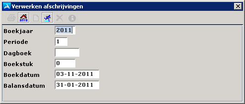 FHBA verwerken afschrijvingen