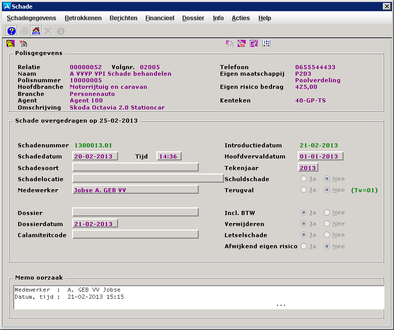 SB_Schade_is_overgedragen