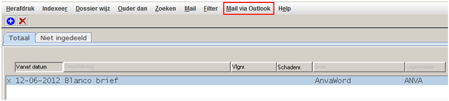 ANVA Word formulier mailen