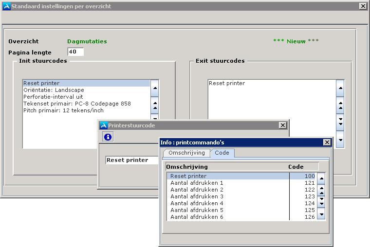 BFSP_printinstellingen standaardformulier