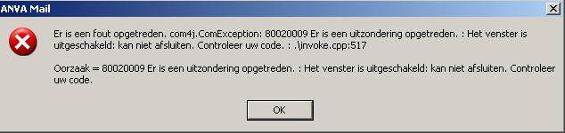 ANVA Mail 2_foutmelding_ 80020009