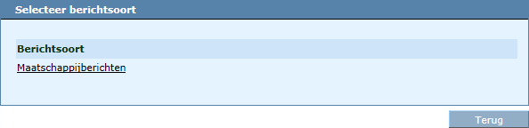 BOAR_berichtverwerking_bericht selecteren