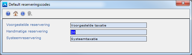 BSGC_DefaultReserveringscode_VoorgesteldeReservering