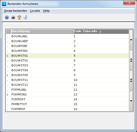 IRVO Bestanden formulieren