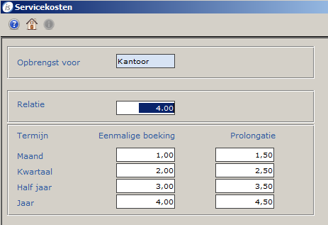 BBA Kosten Servicekosten