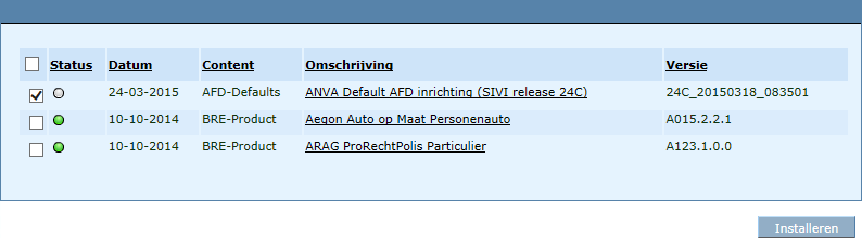 BOU_content package installeren