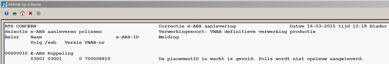 BOVEIR_Placement ID in wacht gevuld