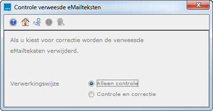 IIRDE_verweesde emailteksten verwijderen
