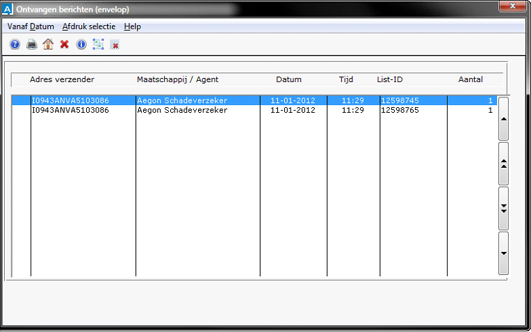 LNIO_ontvangen berichten