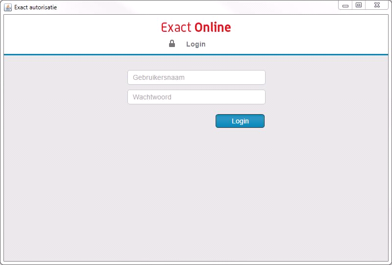 BYKE_Exact online autorisatie