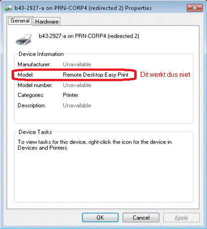 Printen_RDS eigenschappen