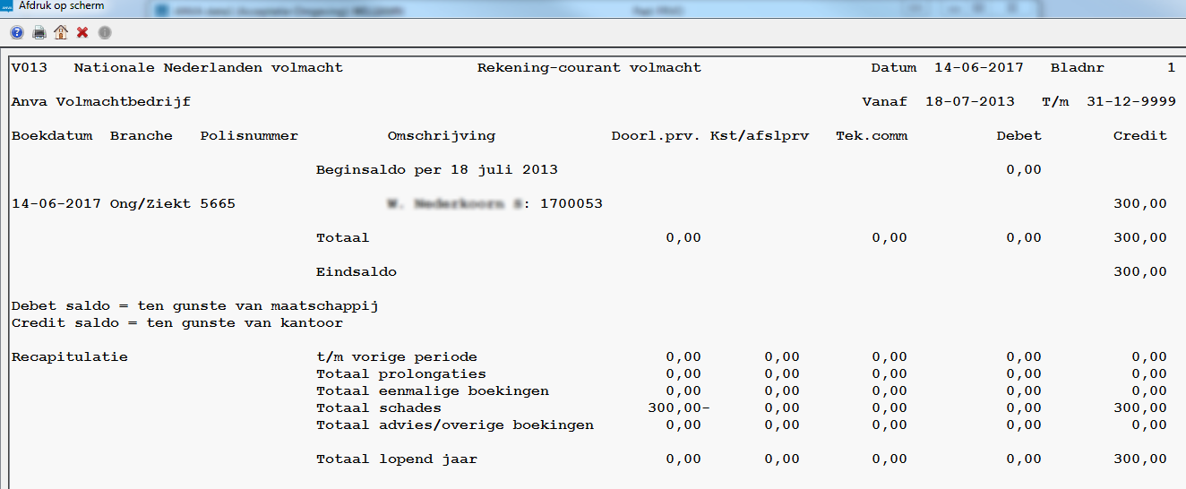 S_rekening courant volmacht