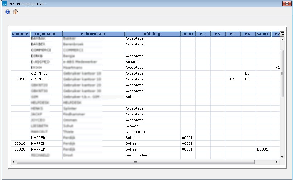 BGRT_overzicht dossiertoegangscodes