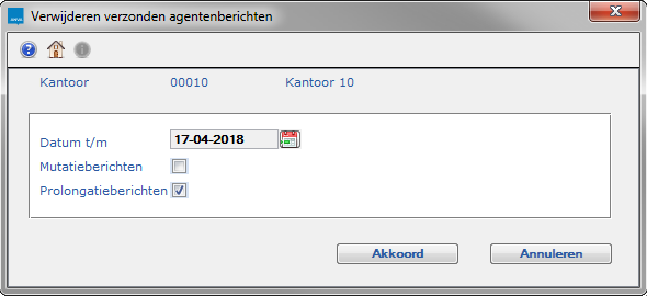 IHV_historie agentberichten verwijderen