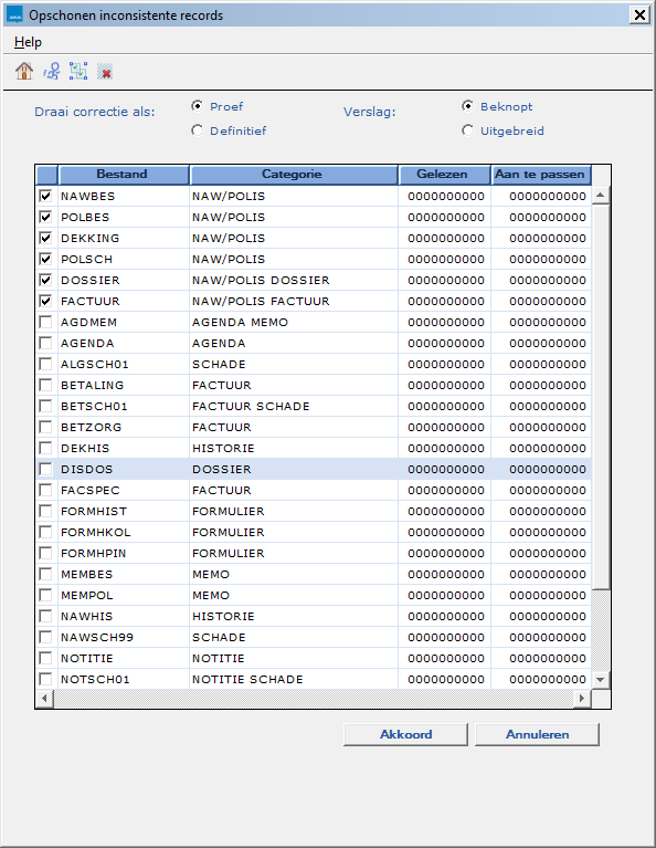 IIRDN_opschonen ongekoppelde gegevens