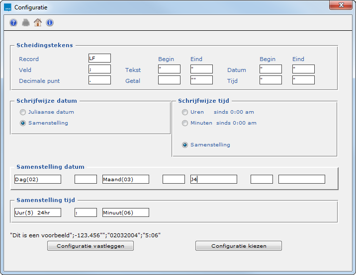 EU_Infofolio configuratie