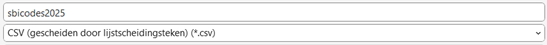 SBI_omzetten_bestand_csv